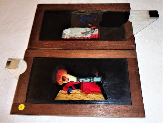 slipping magic lantern slide